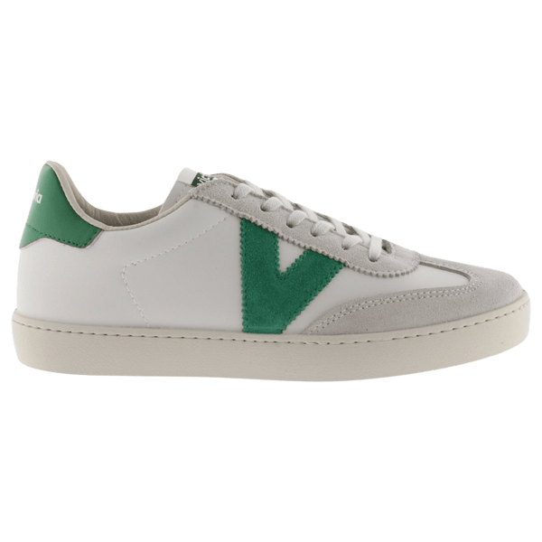 Victoria Shoes Berlin Faux Leather & Split Leather Cyclist Trainers