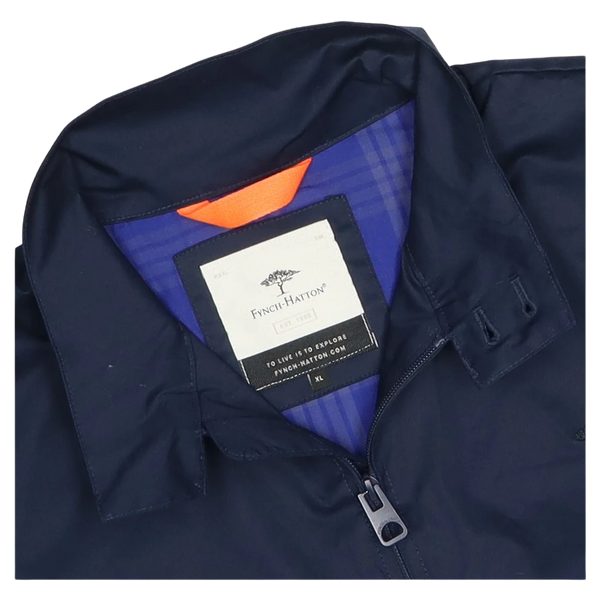 Fynch-Hatton Zip Through Cotton Jacket