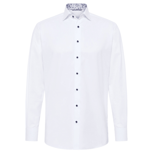 Eterna Formal Long Sleeve Shirt With Trim for Men
