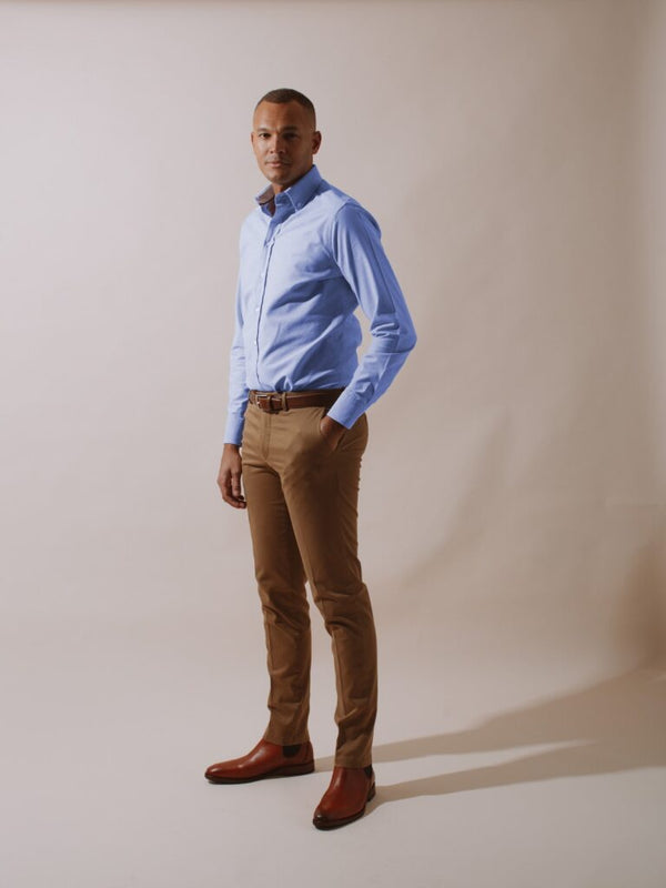 William David Southwold Button Down Oxford Shirt