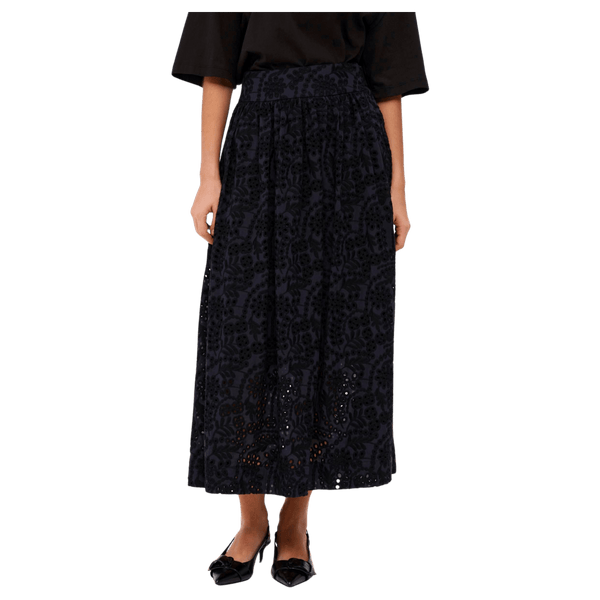 Object Broderie Anglaise Maxi Skirt
