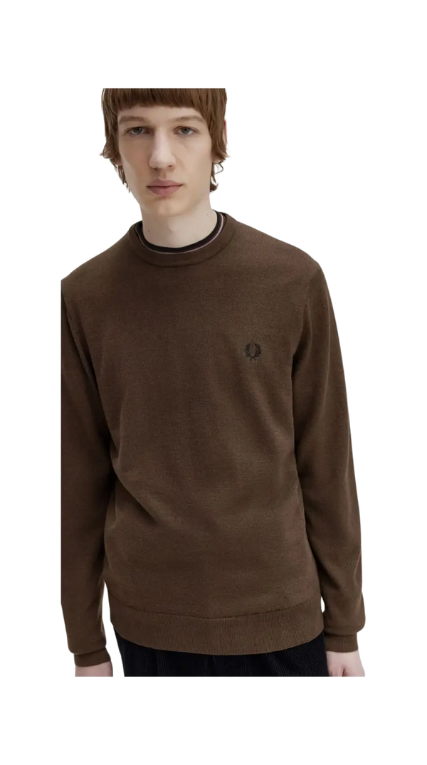 Fred Perry Classic Crew Neck Jumper