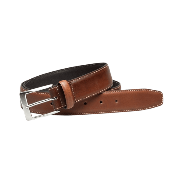 Ibex Stitched Edge Leather Belt