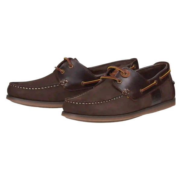 Barbour Capstan Boat Shoes for Men in Brown