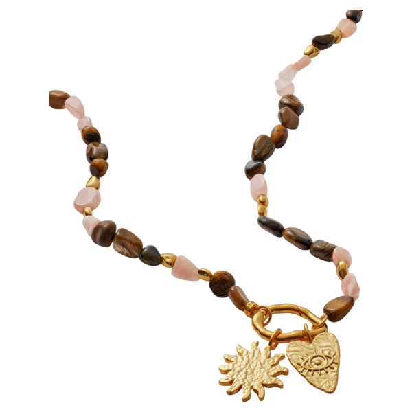 Katie Loxton Sunset Solesi Waterproof Gold Necklace