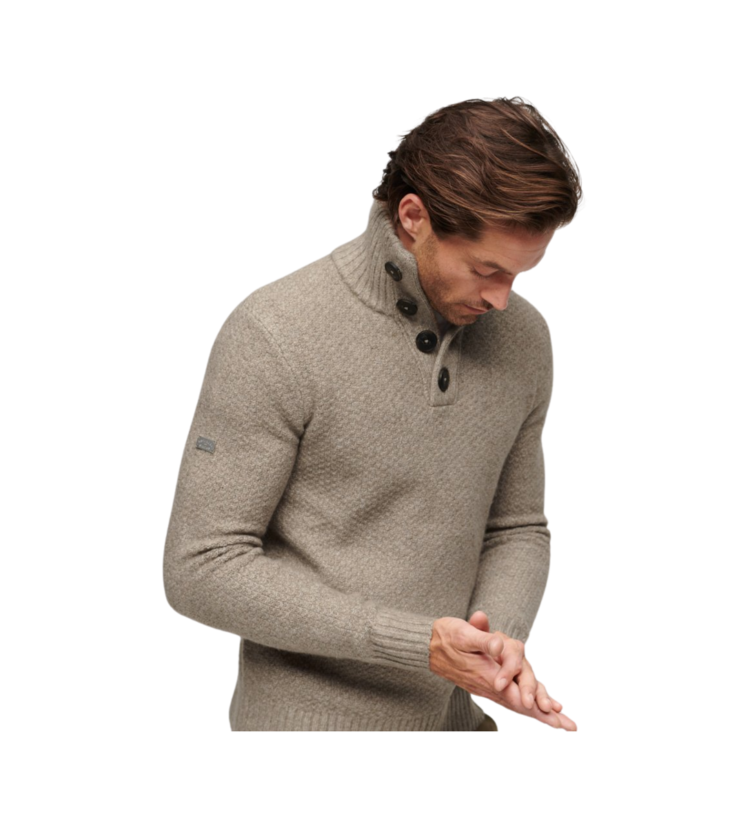 Mens clearance button jumper