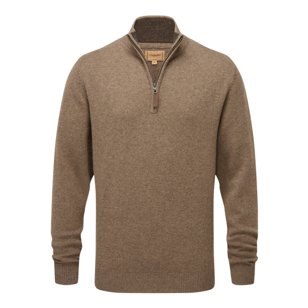 Schoffel Lewis Lambswool 1/4 Zip Jumper