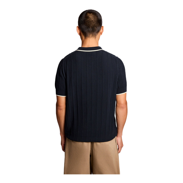 Lyle & Scott Tipped Pique Knitted Polo