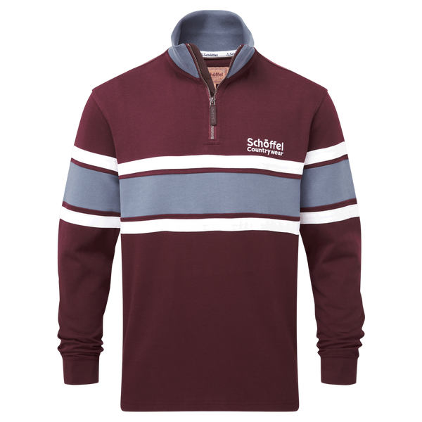 Schoffel Exmouth Heritage 1/4 Zip Sweatshirt