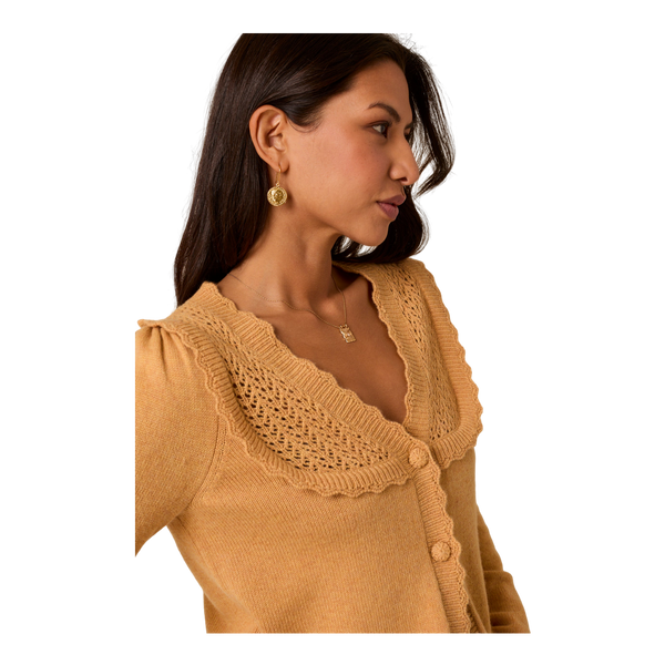 Nobody's Child Pointelle Yolk Cardigan