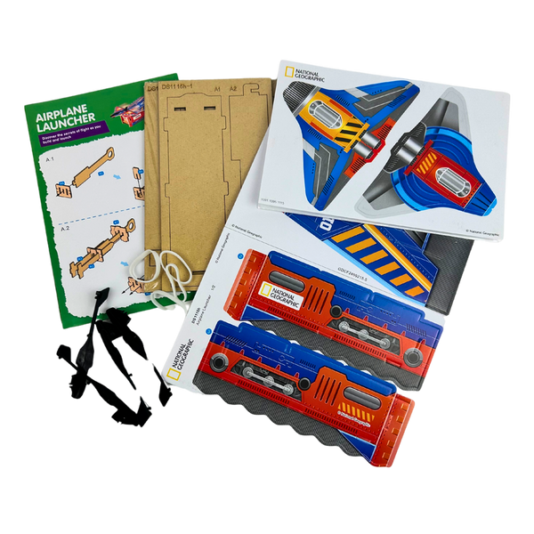 University Games Airplane Launcher - How Things Work