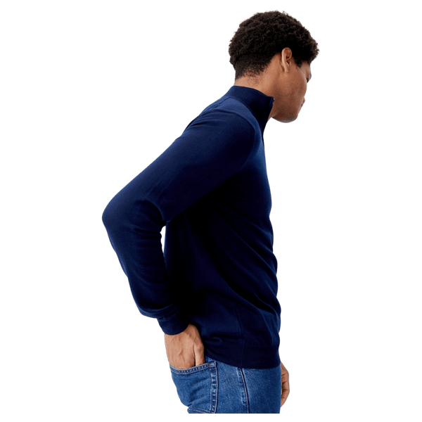Oliver Sweeney Curragh 1/4 Zip Neck Merino Jumper