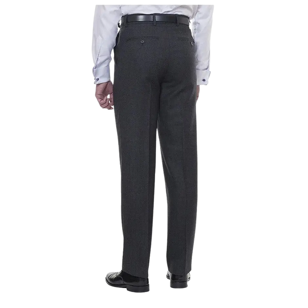 Birdseye Classic Fit Wool Suit Trouser