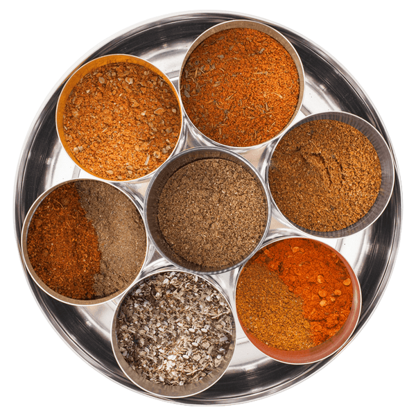 Spice Kitchen UK World Spice Blends & Rubs Spice Tin With 9 Blends & Rubs