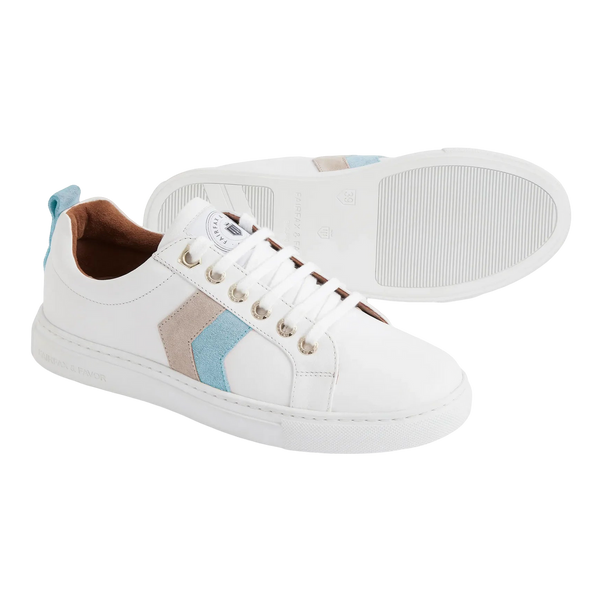 Fairfax & Favor Alexandra Leather Trainers