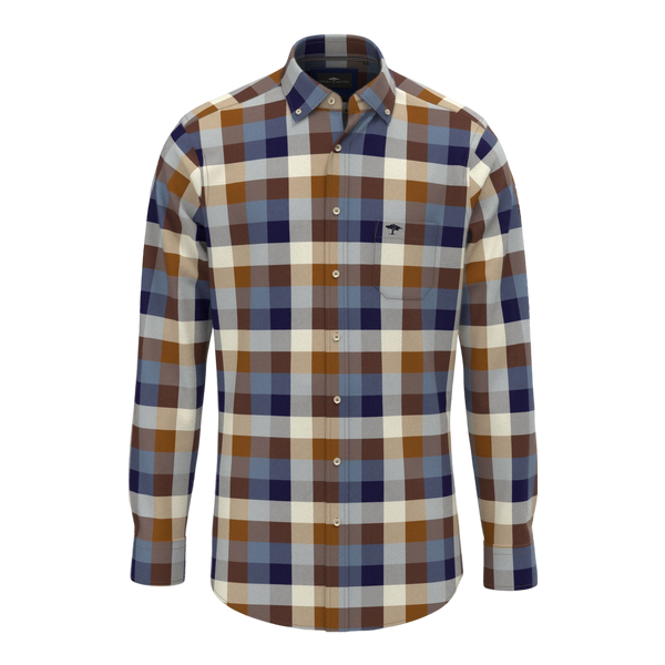 Fynch-Hatton Colourful Flannel Check Shirt