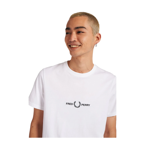 Fred Perry Embroidered T-Shirt for Men