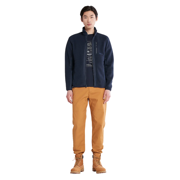 Timberland Mixed Media Sherpa Fleece