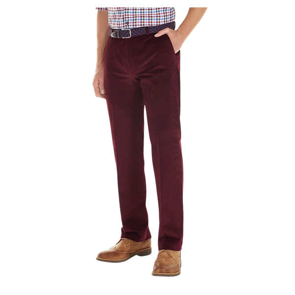 Golding Corduroy Trousers in Wine