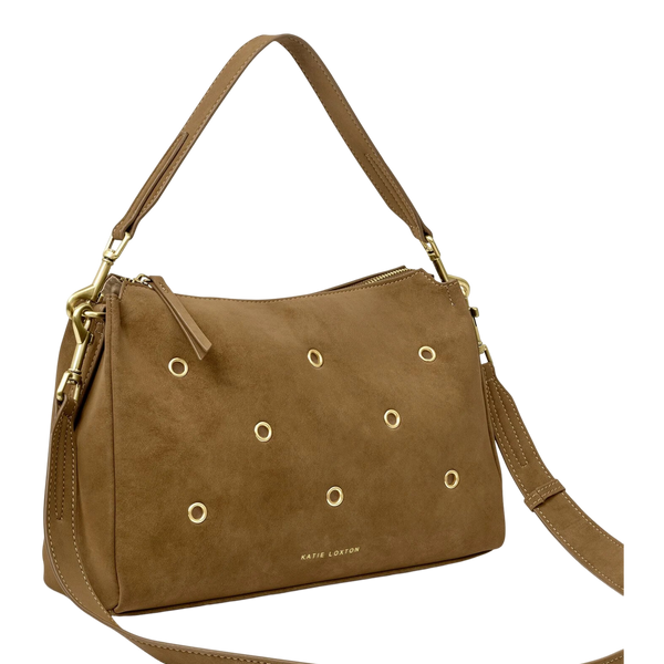 Katie Loxton Alize Suedette Shoulder Bag