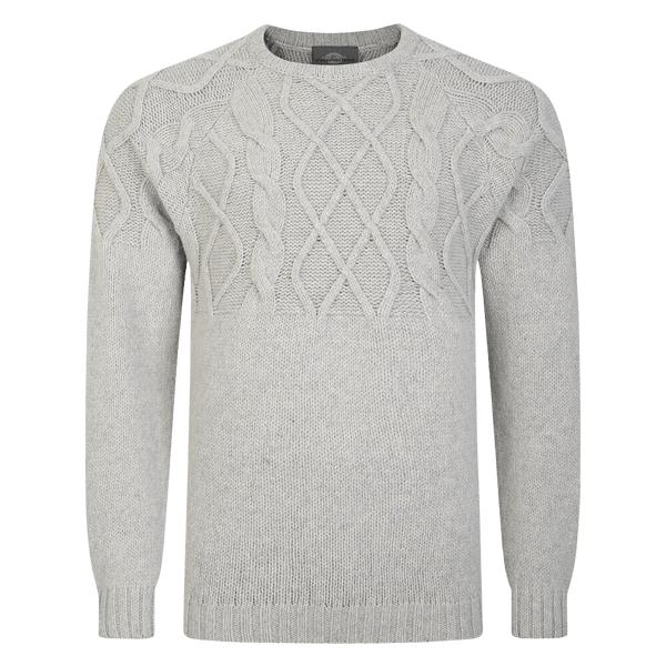 Peter Gribby Crew Cable Yoke Jumper