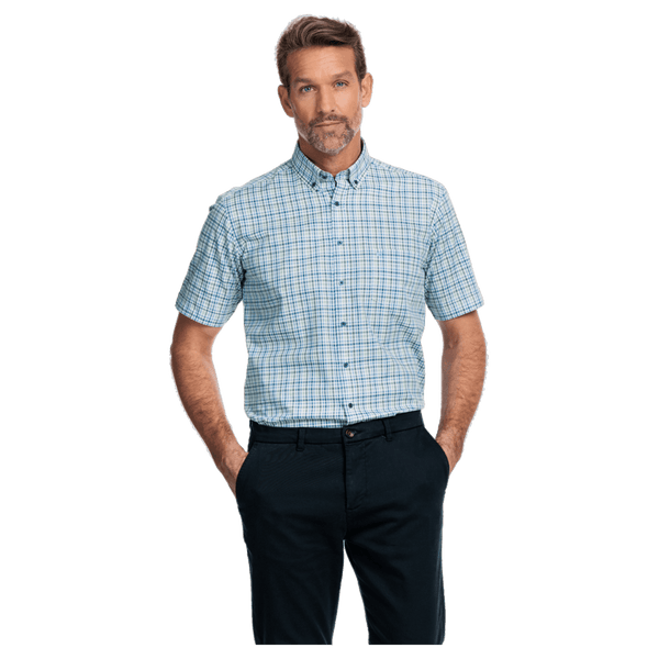 Giordano Short Sleeve Checked Shirt