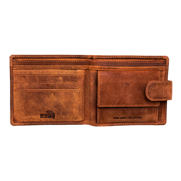 Rowallan Praire Coin Pocket Tabbed Wallet