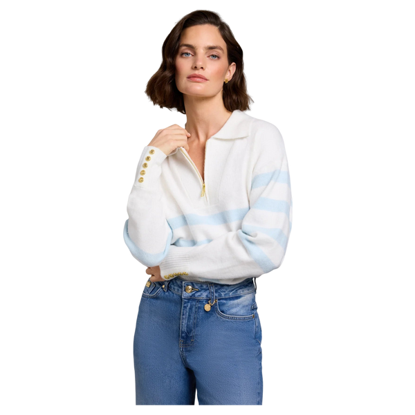 Holland Cooper Lydia Quarter Zip Knit