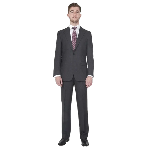 Birdseye Classic Fit Wool Suit Trouser