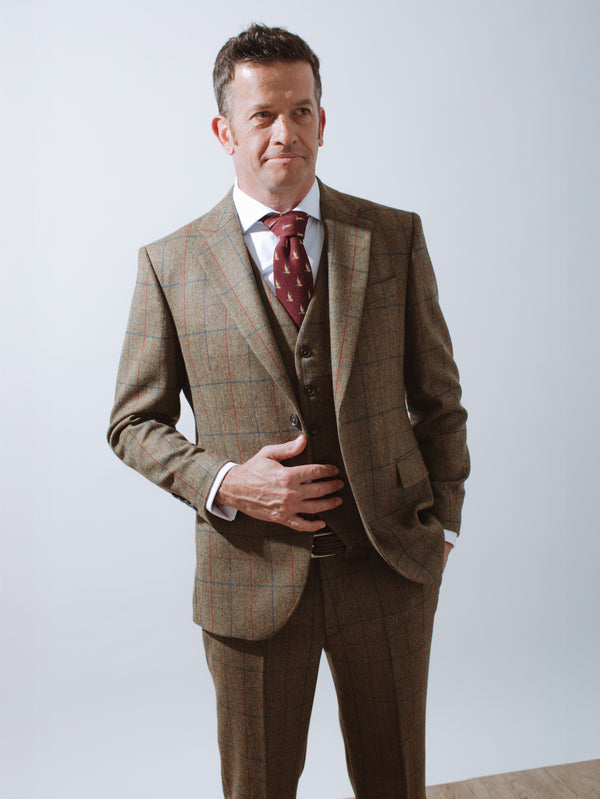 Golding Premium Tweed Three Piece Suit