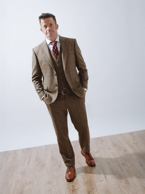Golding Premium Tweed Three Piece Suit