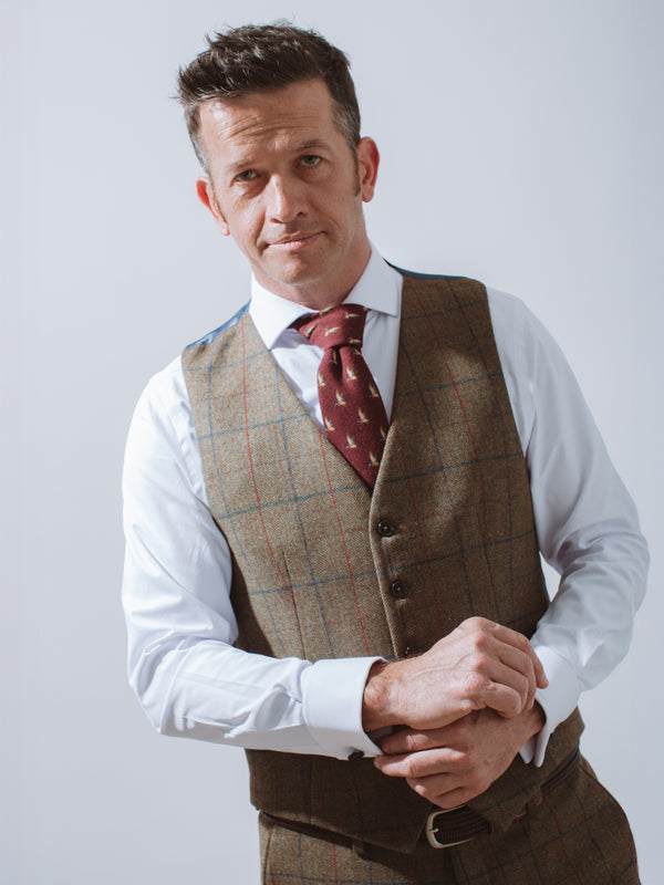 Golding Premium Tweed Three Piece Suit