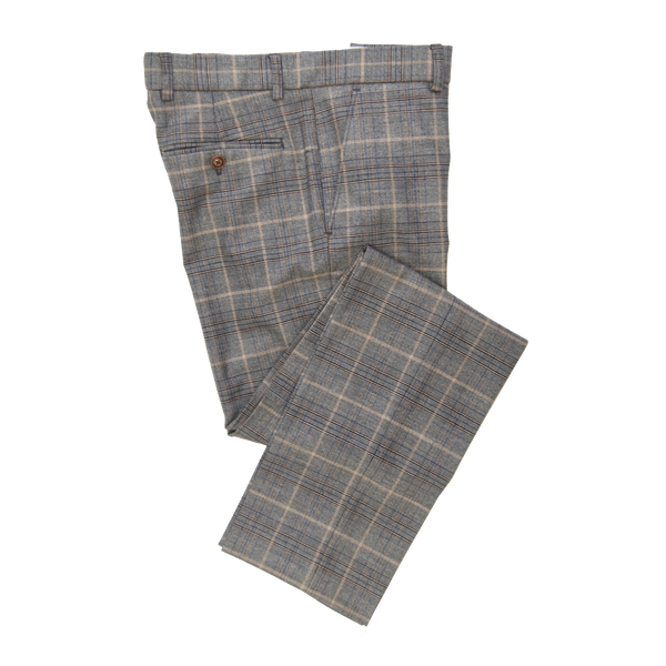 Antique Rogue Overcheck Suit Trousers