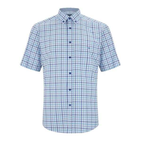 Daniel Grahame Check Short Sleeve Shirt for Men