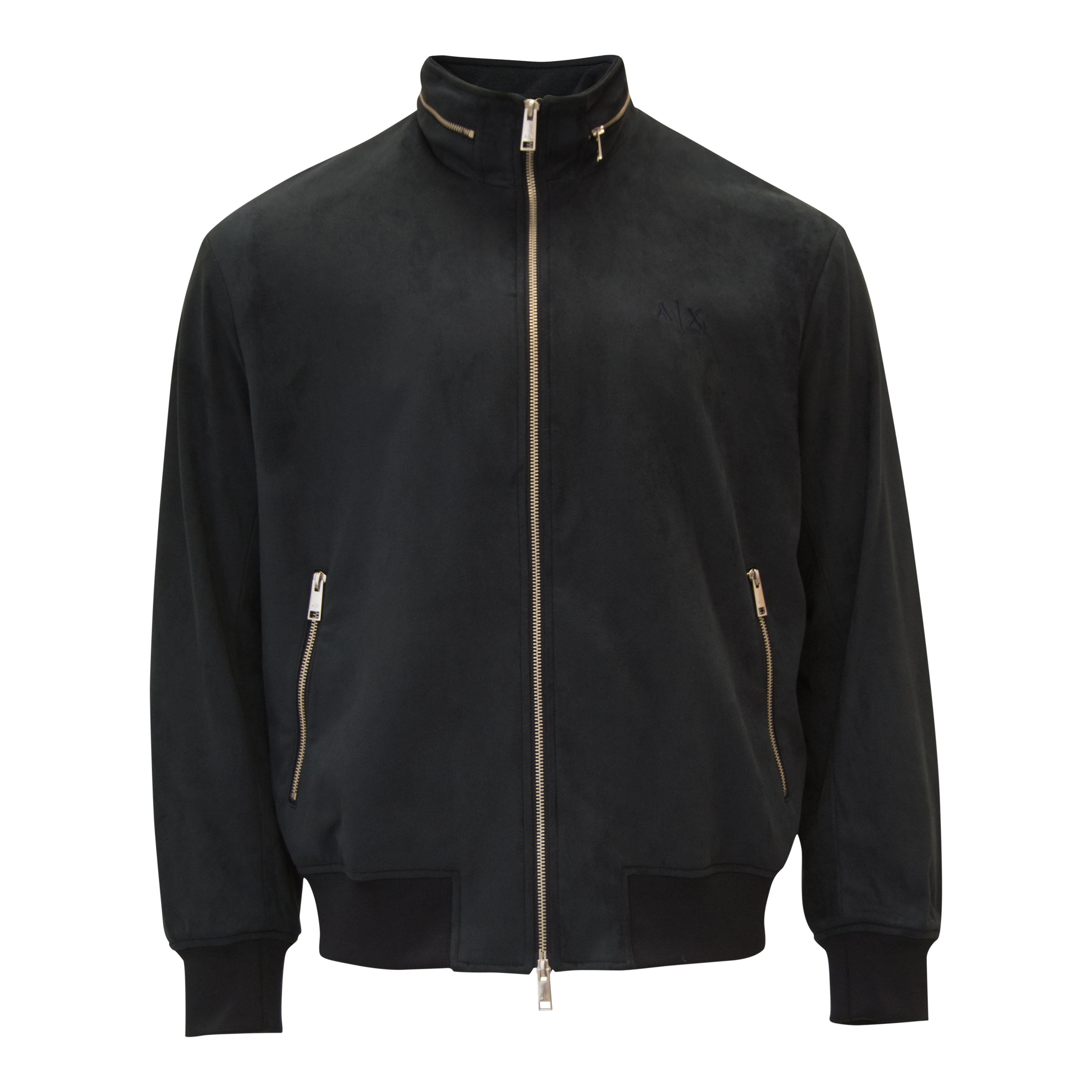 Armani exchange deals suede jacket