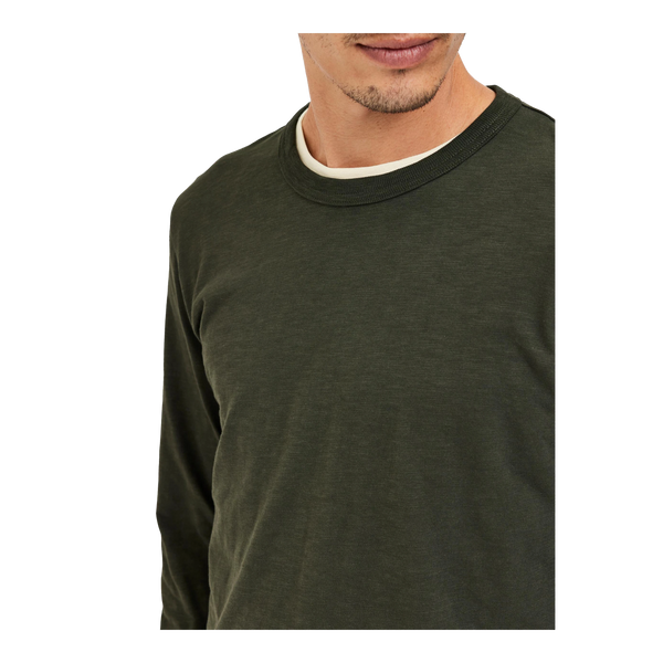 Selected Long Sleeve O-Neck Tee for Men