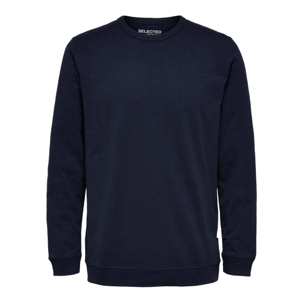 Selected Long Sleeve O-Neck Tee for Men