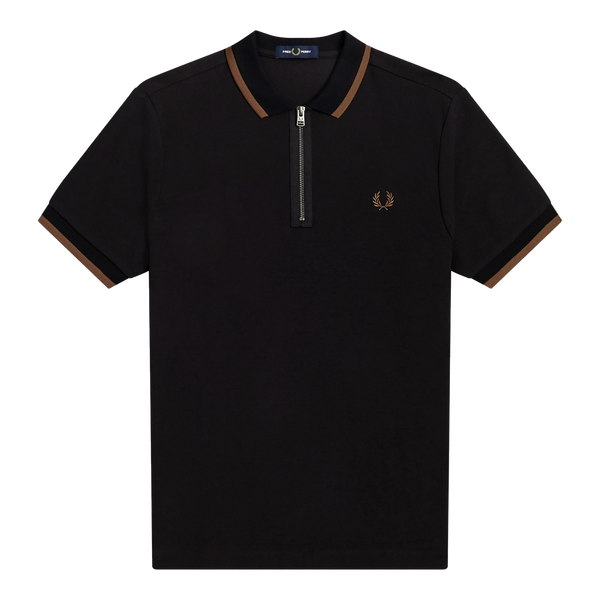 Fred Perry Zip Through Polo for Men