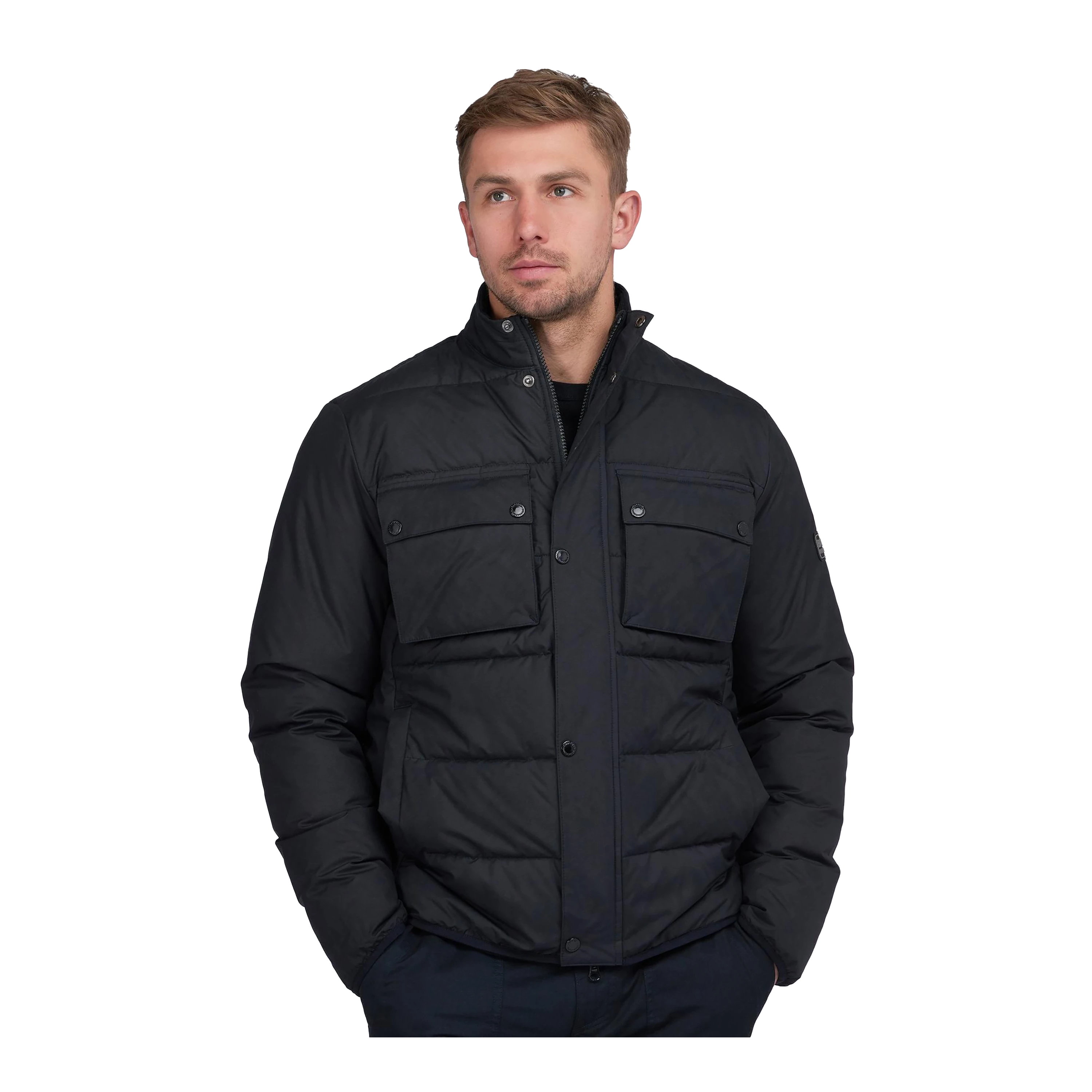 Barbour baffle online jacket mens