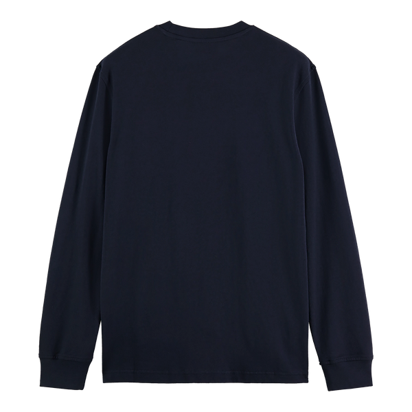 Scotch & Soda Jersey Logo Longsleeve T-Shirt