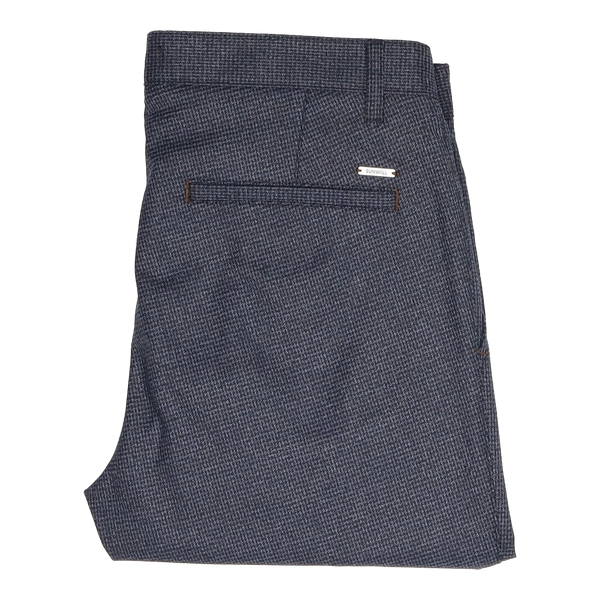 Sunwill Slim Fit Stretch Check Trousers