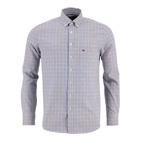Fynch-Hatton Combi Print Long Sleeve Shirt