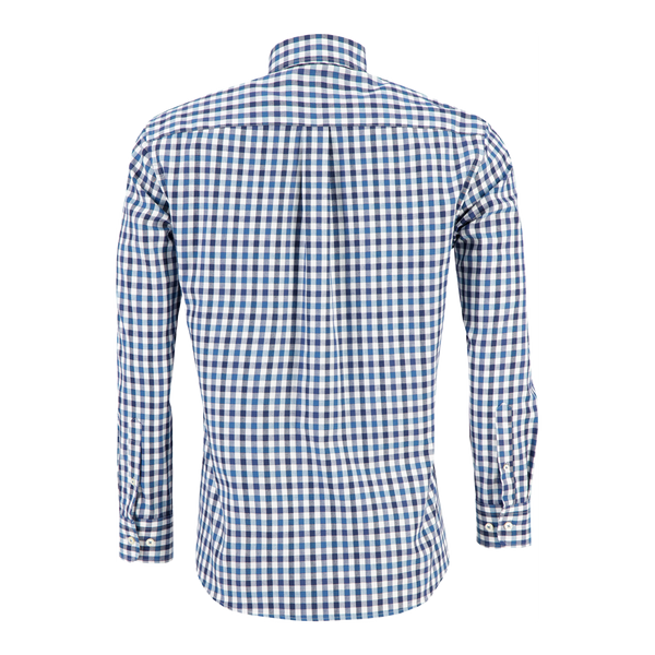 Fynch-Hatton Winter Combi Long Sleeve Check Shirt for Men