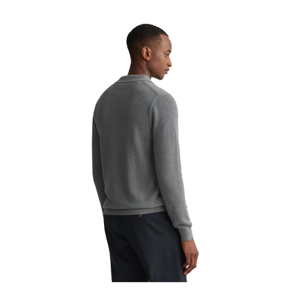 GANT Long Sleeve Cotton Pique Polo