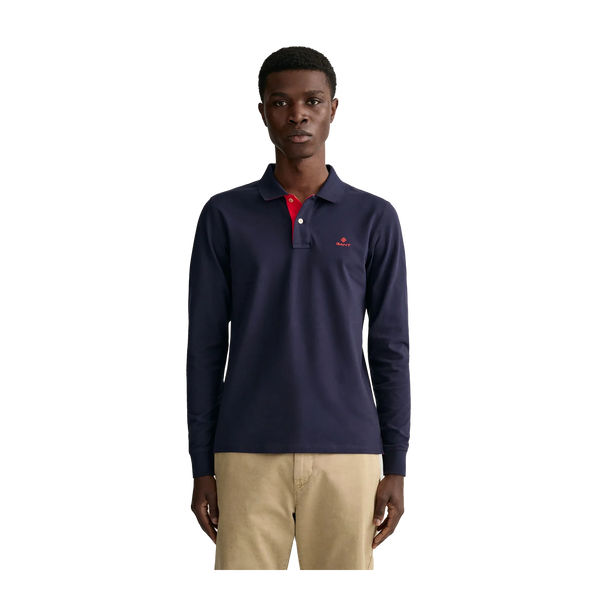 GANT Contrast Collar Pique Rugger