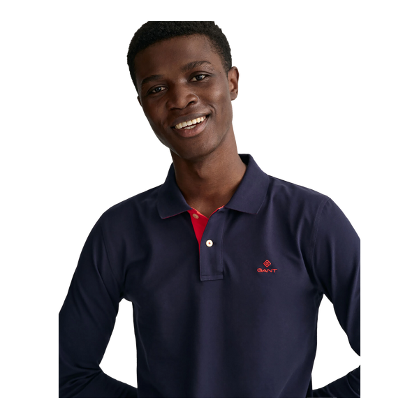 GANT Contrast Collar Pique Rugger