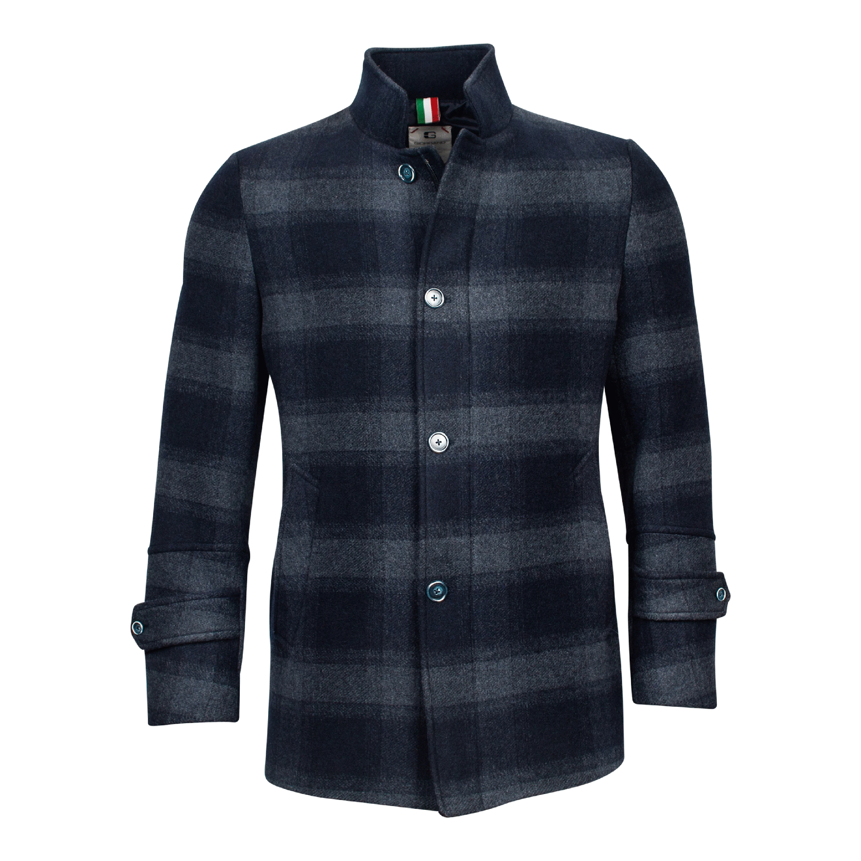 Short 2025 check coat