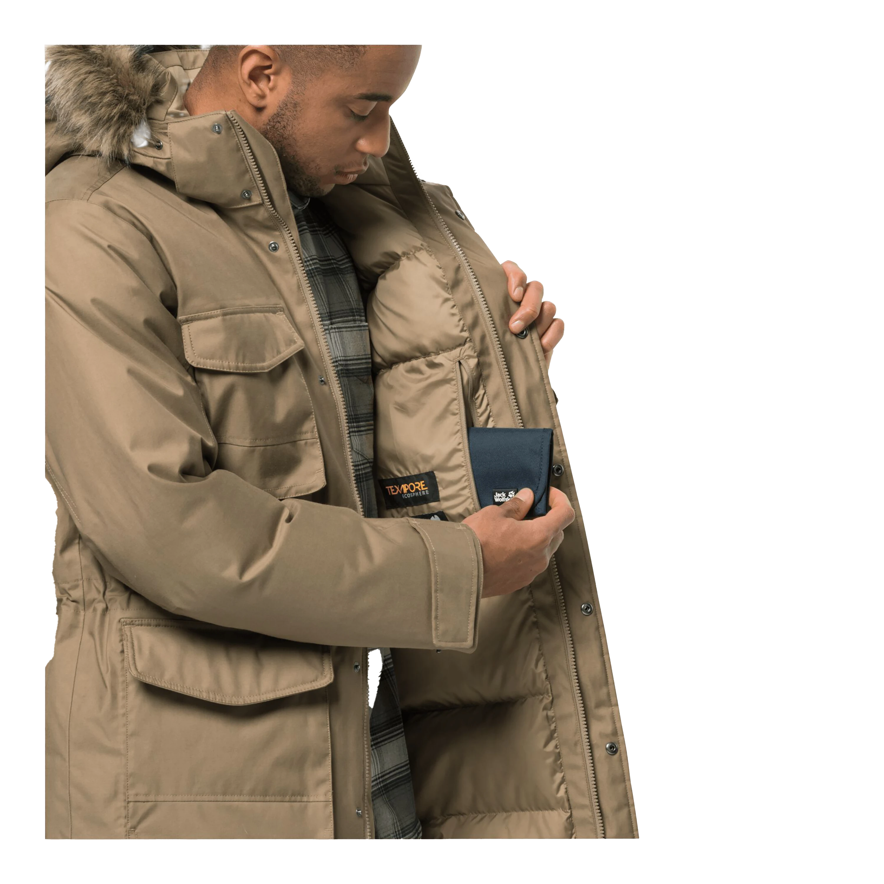 Jack Wolfskin Winterfrost Down Parka For Men Coes