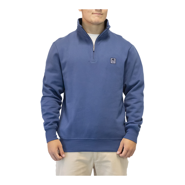 Raging Bull Badge Quarter Zip Sweat