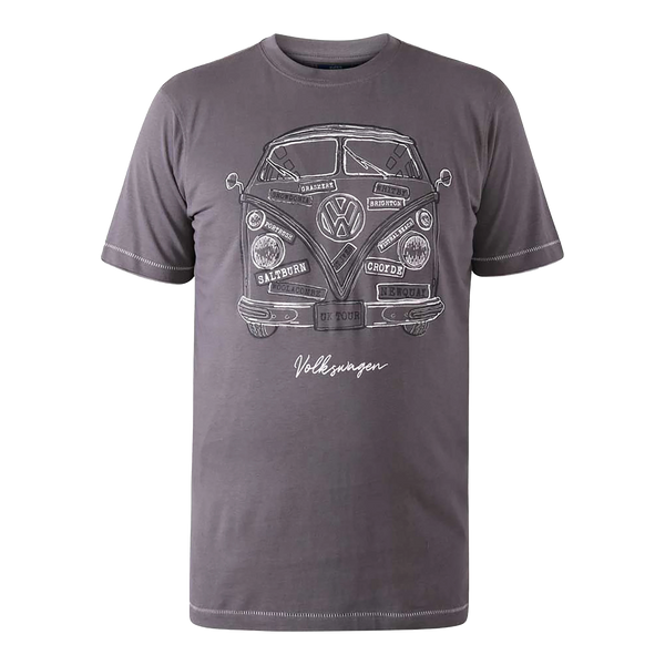 Duke Acton VW Camper Van T-Shirt for Men